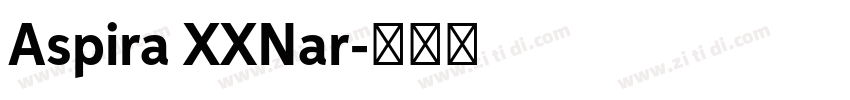 Aspira XXNar字体转换